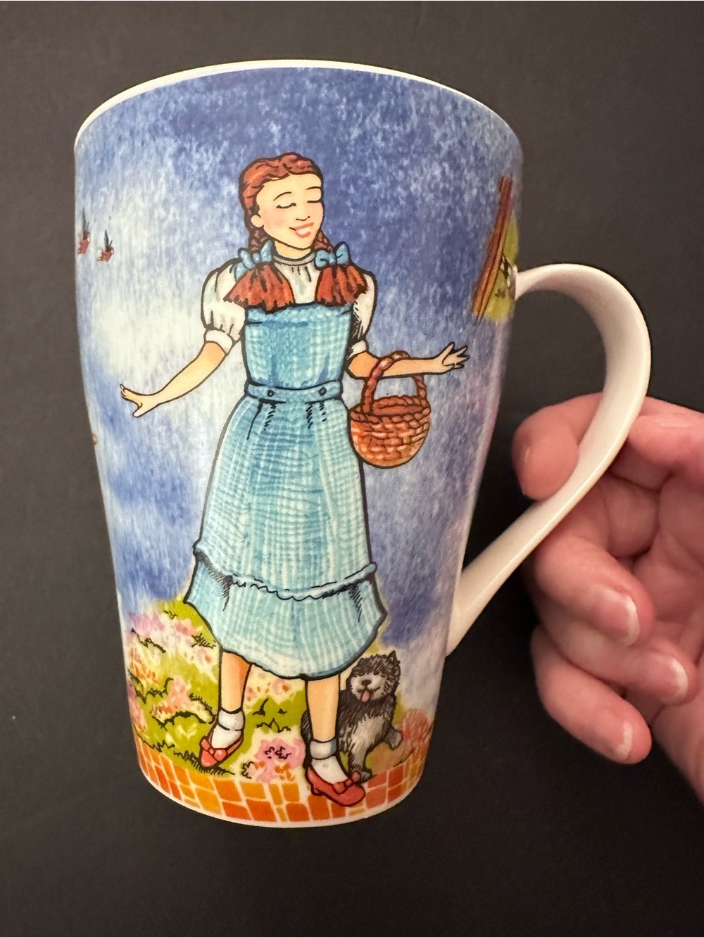 Paul Cardew Wizard Oz Oversized Coffee Mug New Bone China Dorothy Toto England